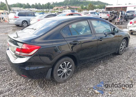 2015 Honda Civic Lx из США, поврежденный, VIN 19XFB2F58FE103377